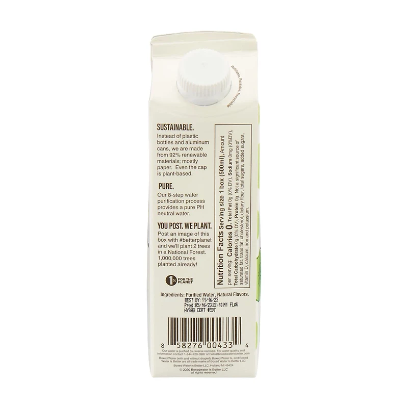 Boxed Water with Cucumber, 16.9 fl oz