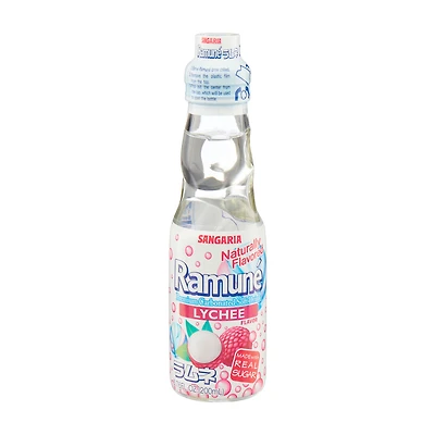 Ramune Lychee Premium Carbonated Soft Drink, 6.76 fl oz