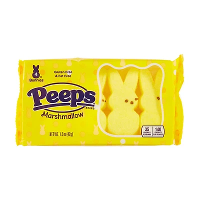 PEEPS Yellow Chicks Marshmallow, 1.5 oz