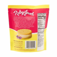 Ruby Jewel Lemon Cookies with Honey Lavender Ice Cream