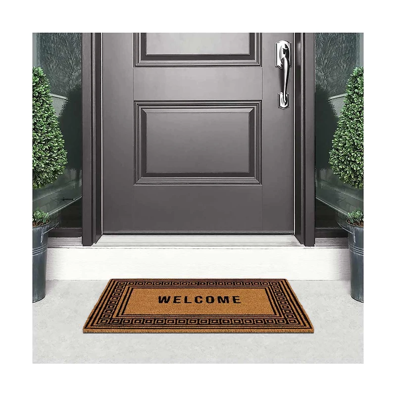 Welcome Printed Coir Doormat