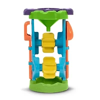 Plastic Sand & Water Mill Toys, 4 Pieces