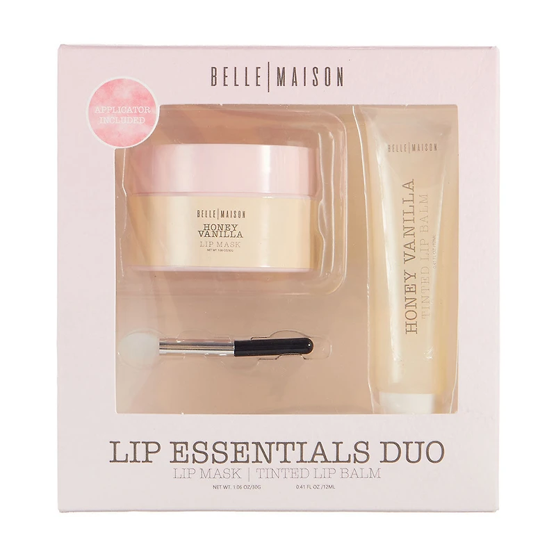 Belle Maison Lip Essentials Duo, 3 Pieces