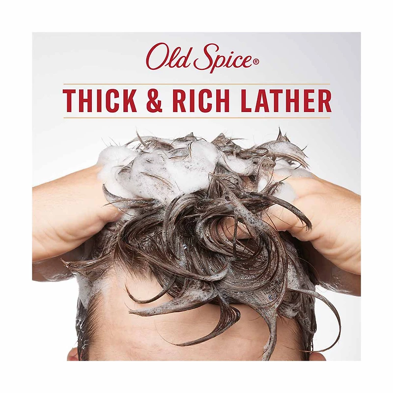 Old Spice Thick and Full 2IN1 Shampoo and Conditioner for Men, with deep sea minerals scent, 21.9 fl oz
