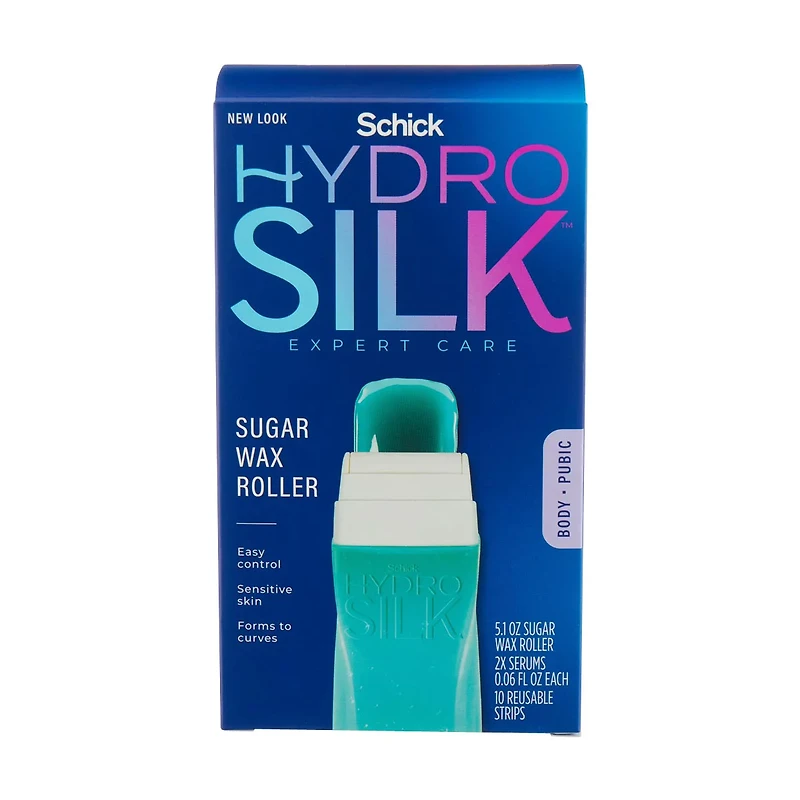 Schick Hydro Silk Sugar Wax Roller with Strips