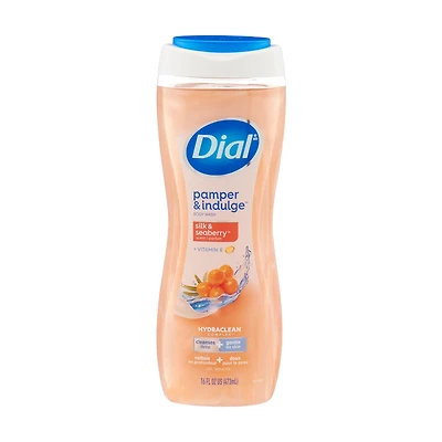 Dial Pamper & Indulge, Silk & Seaberry Body Wash, 16 fl oz