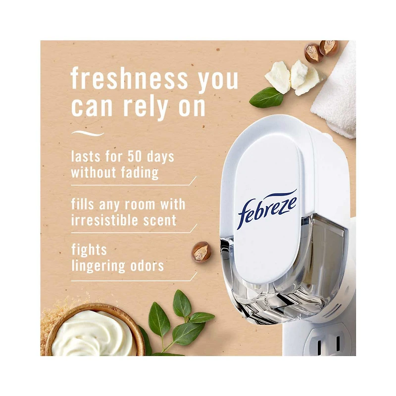 Febreze PLUG Air Freshener Refill, Soothe & Restore