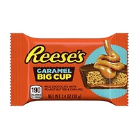 Reese's Big Cup with Caramel Milk Chocolate Peanut Butter Candy, 1.4 oz