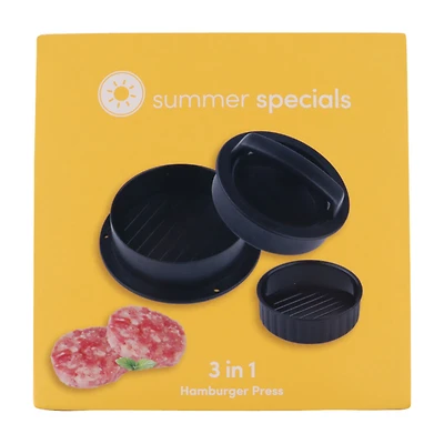Summer Special Hamburger Maker, 3 in 1