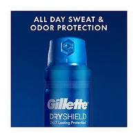 Gillette DryShield Dry Spray Antiperspirant Deodorant, Cool Wave