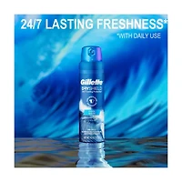 Gillette DryShield Dry Spray Antiperspirant Deodorant, Cool Wave