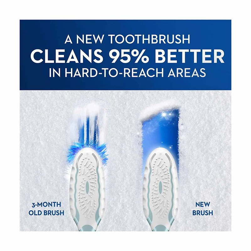 Oral-B Fresh & Clean Toothbrushes, Soft, 6 ct