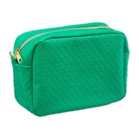 Quilted Cross Body Bag, Green