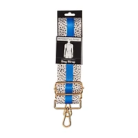 Market & Layne Interchangeable Adjustable Bag Strap, Striped