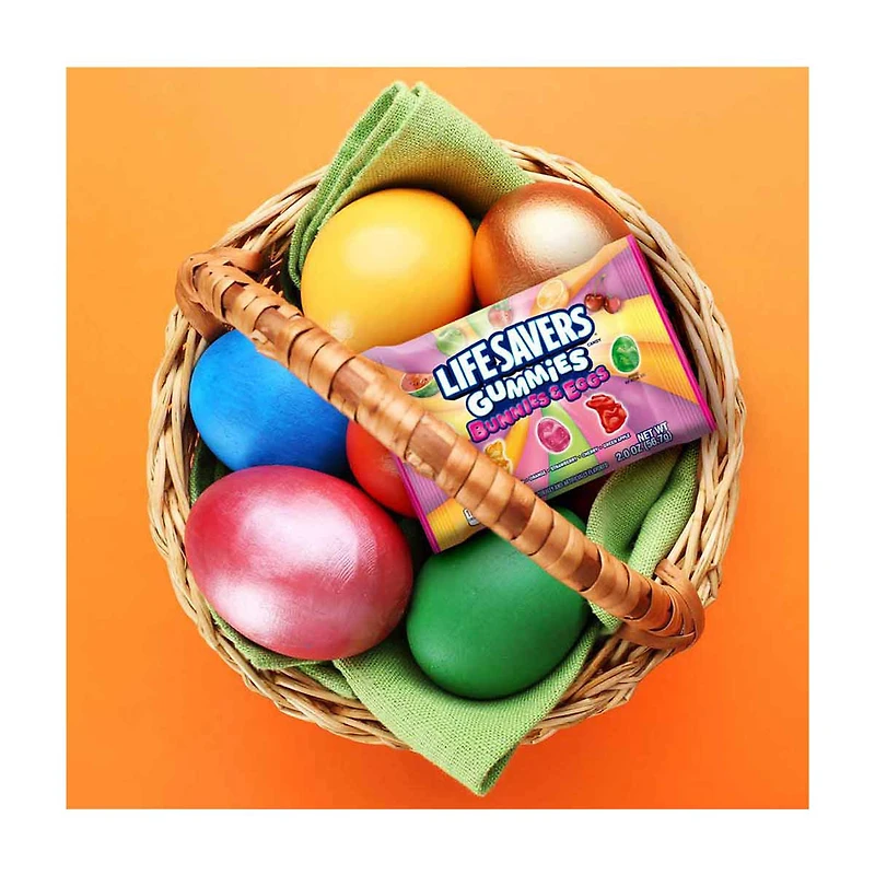 LIFE SAVERS Gummies Bunnies & Eggs Easter Candy, 2.0 oz