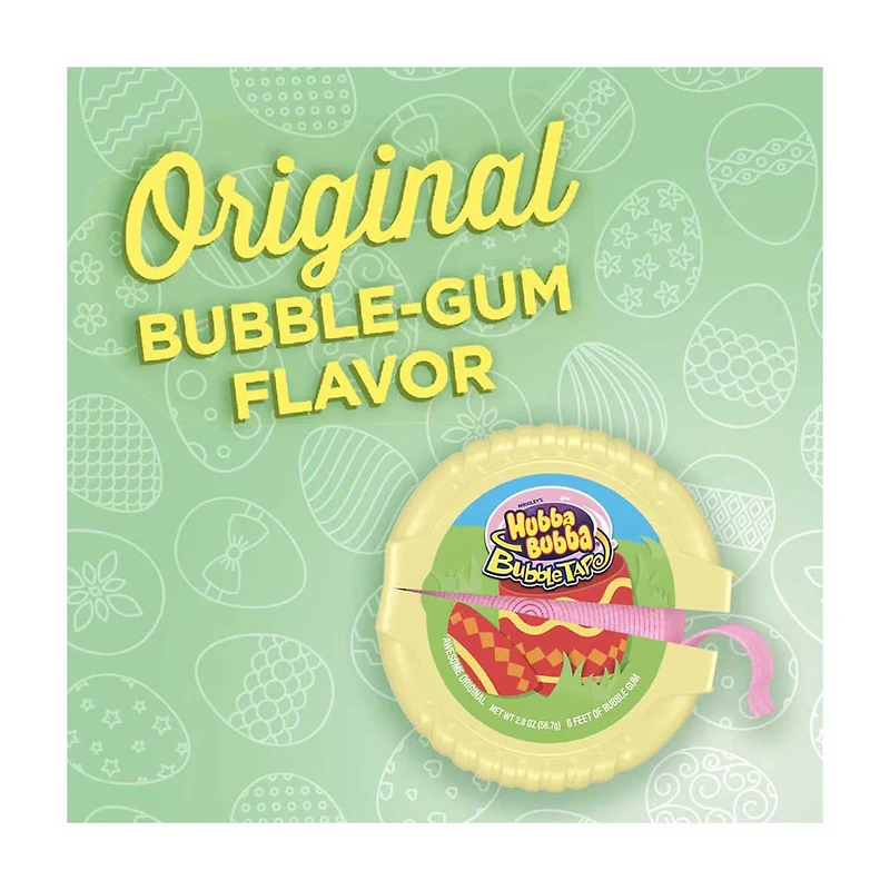 Hubba Bubba Original Easter Bubble Gum Tape, 2 oz