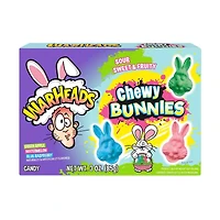 Warheads Chewy Bunnies Sour Candy, 3 oz