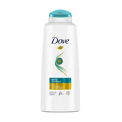 Dove Shampoo & Conditioner Daily Moisture 20.4 oz