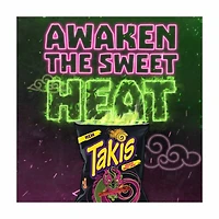 Takis Dragon Sweet Chili Rolled Corn Tortilla Chips, 9.9 oz