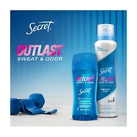 Secret Outlast Dry Spray Antiperspirant & Deodorant, Clean, 4.1 oz