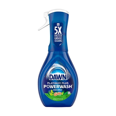 Dawn Platinum Plus Powerwash Dish Spray with Gain, 16 fl oz