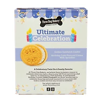 Three Dog Bakery The Original Bakery for Dogs, Birthday Confetti Lick'n Crunch Co