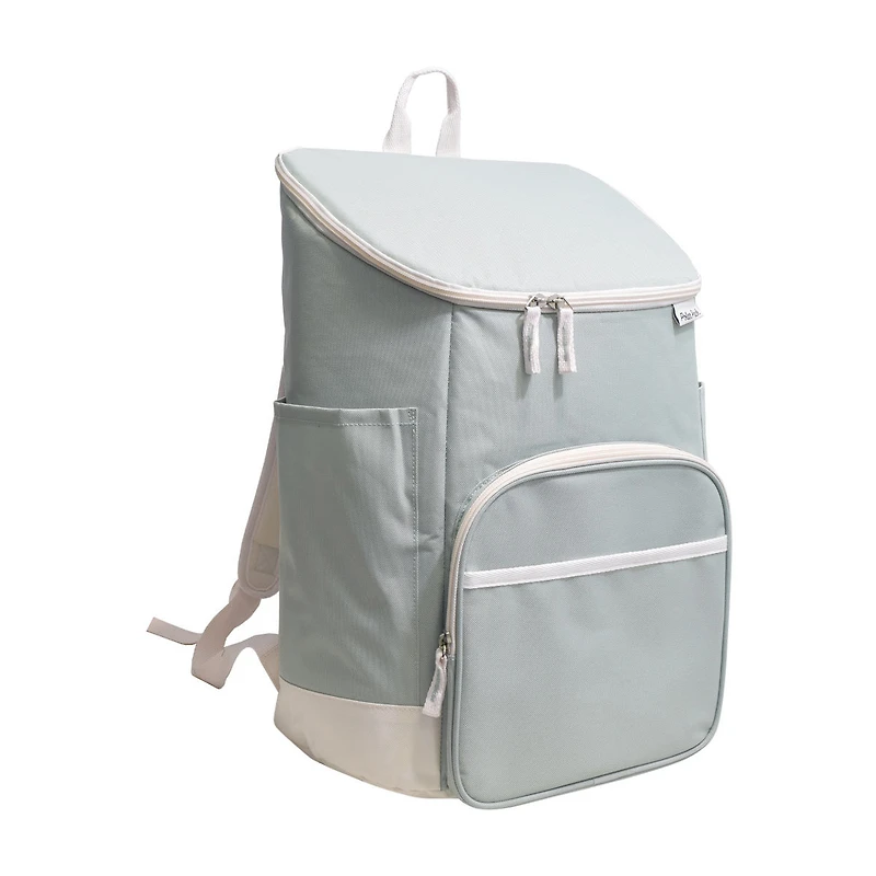 Polar Pack Portable Backpack Cooler, Light Blue