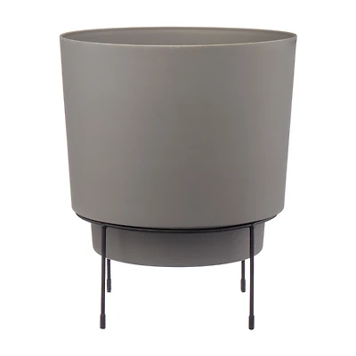 Hopson Planter Charcoal, 10 Inches