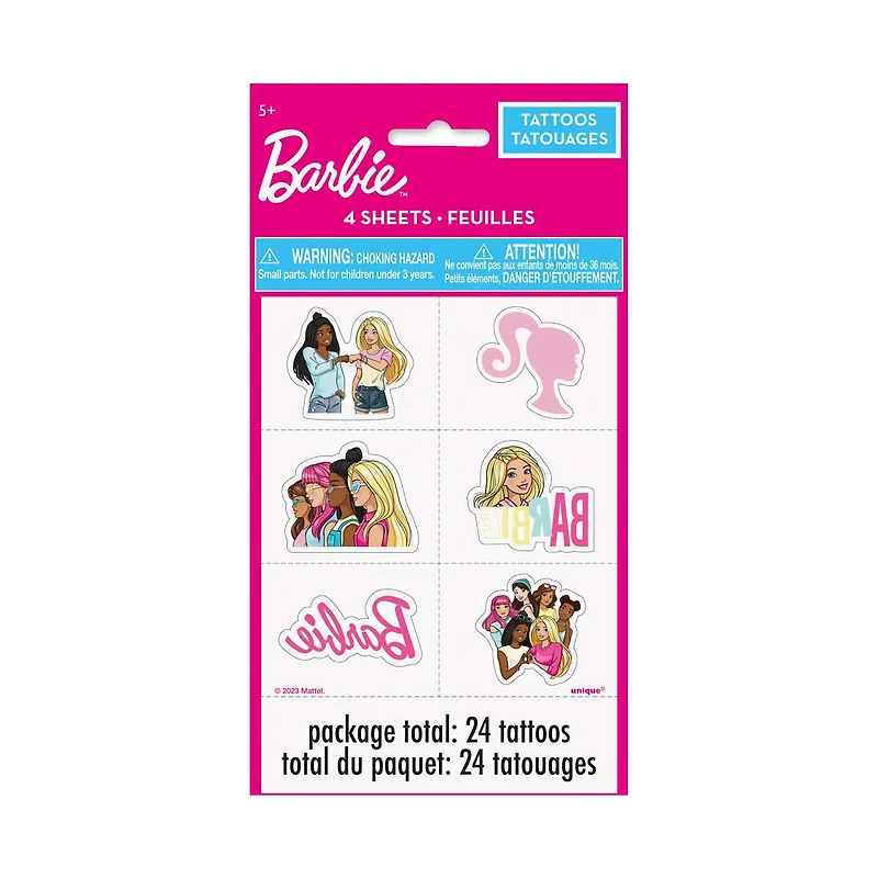 Barbie Tattoos, 24 ct