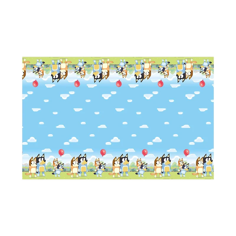 Bluey Printed Plastic Tablecloth, 54 x 84 Inches