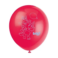 Bluey Latex Balloons, 8 ct