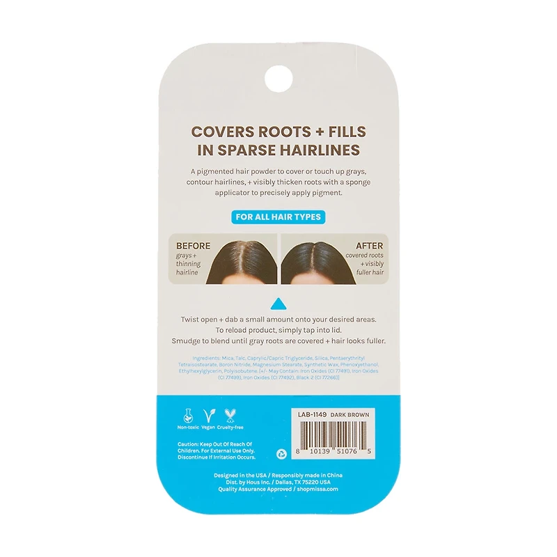 ⁠A2O Lab⁠ Hair Root Touch-Up Stick, Dark Brown