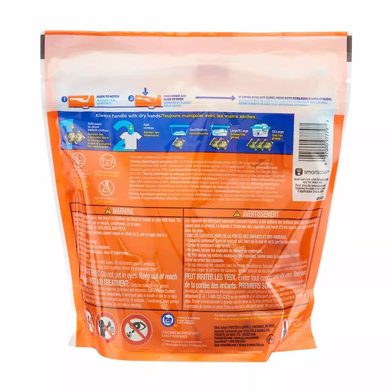 Tide Powder Pods 4 in 1 Downy, Aril Fresh