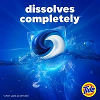 Tide Power PODs + Downy Laundry Detergent Pods, 18 Count, Soft Boosters + April Fresh, Detergent soap pacs for Laundry washing, HE compatible