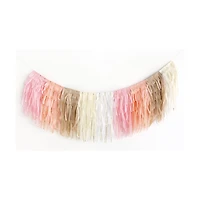 Fringe Tissue & Foil Garland