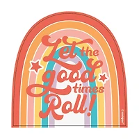 Retro Vinyl Stickers 3ct