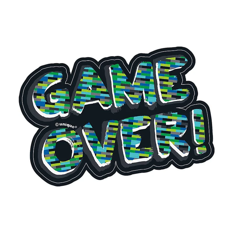 Gaming Vinyl Stickers 1ct