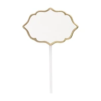 Paper Food Picks w/ Foil 10ct