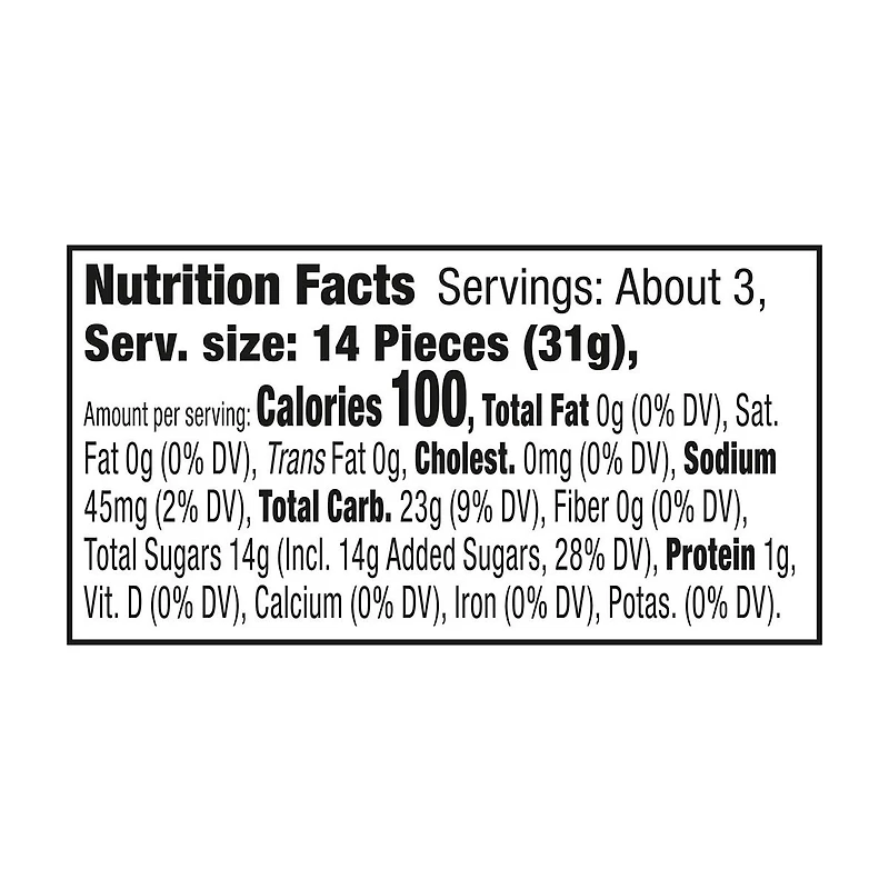 Trolli Sour Brite Crawlers Minis Gummi Candy, 3.5 oz