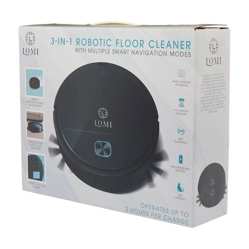 Lomi 3-in-1 Robotic Floor Cleaner