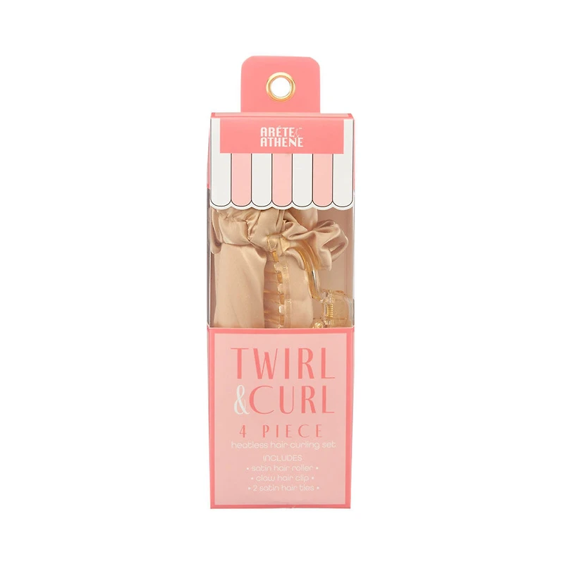 Arete & Athene Twirl & Curl Heatless Roller Set, 4 Pieces