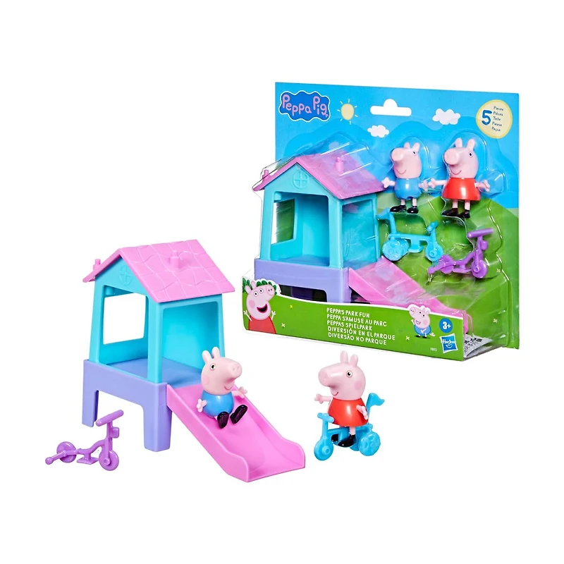 Peppa Pig Playground Set, 5 pcs