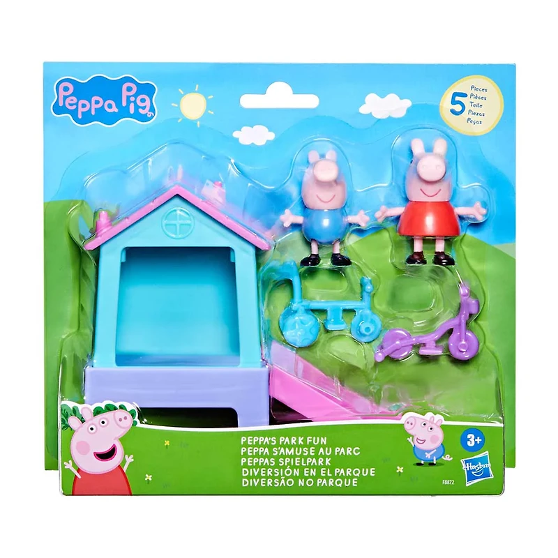 Peppa Pig Playground Set, 5 pcs