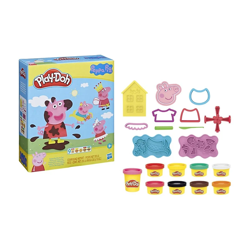 Play-Doh Peppa Pig Fun Stylin' Set