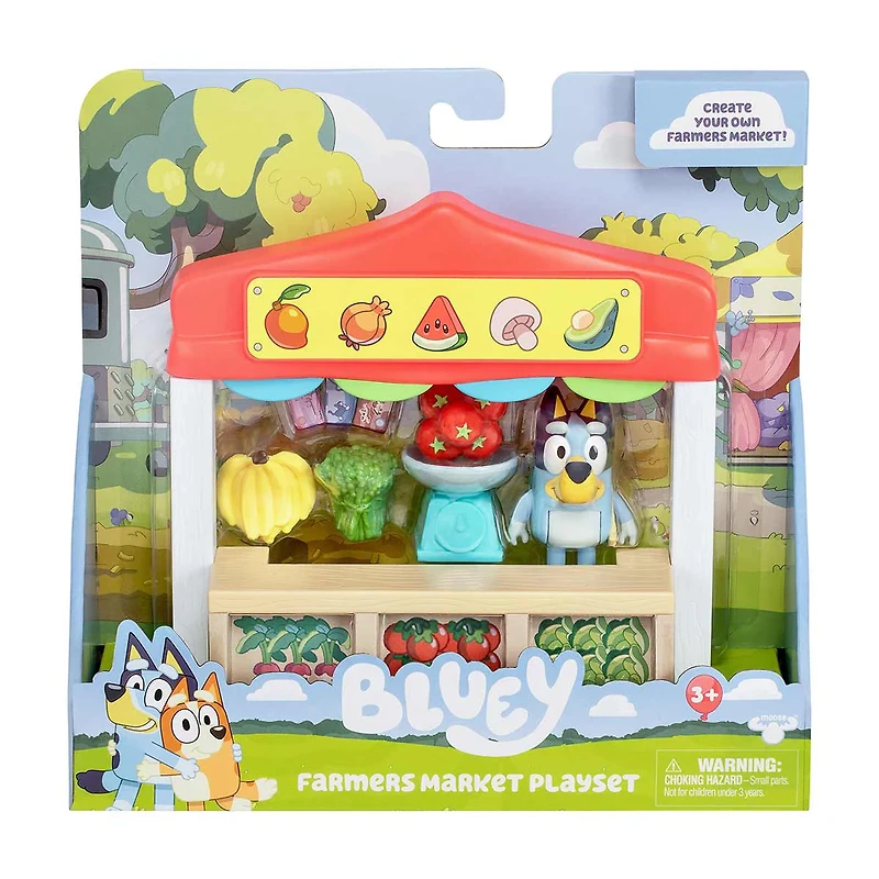 Moose Bluey Mini Playset, Assorted