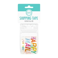 Craft Smith Happy Mail Shipping Tape, 1.8 in x 16.6 yd