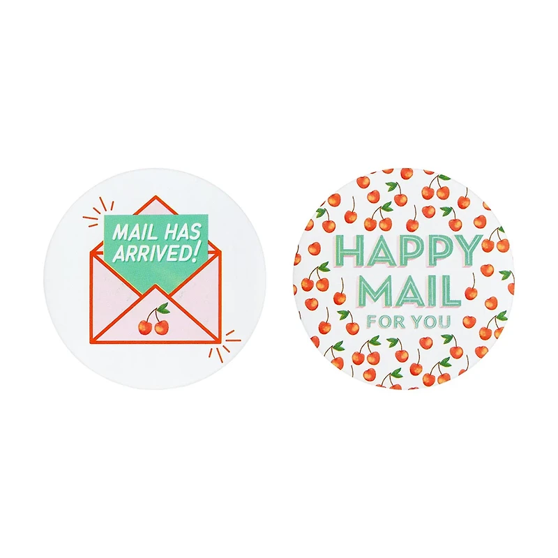 Craft Smith Happy Mail Packaging Labels, 2 x 2 in - 32 pc