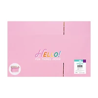 Rectangular Hello Storage Shipping Box