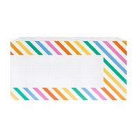 Rectangular Stripe Storage Shipping Box