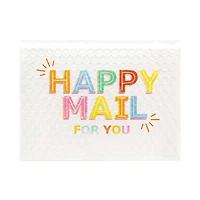 Craft Smith Packaging Happy Mail Bubble Mailer, 3 pc